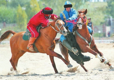 吉尔吉斯斯坦举行第三届世界游牧民族运动会